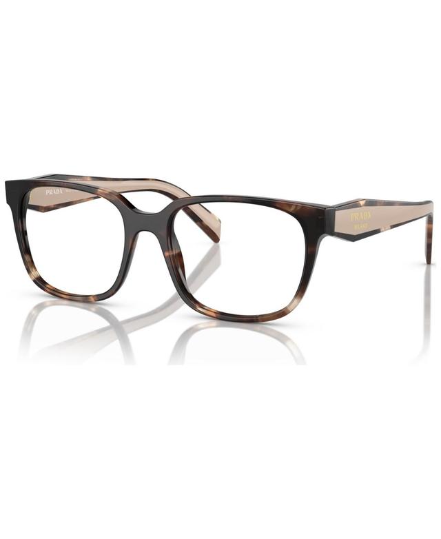 Prada Womens Eyeglasses, Pr 17ZV 54 - Caramel Havana Product Image