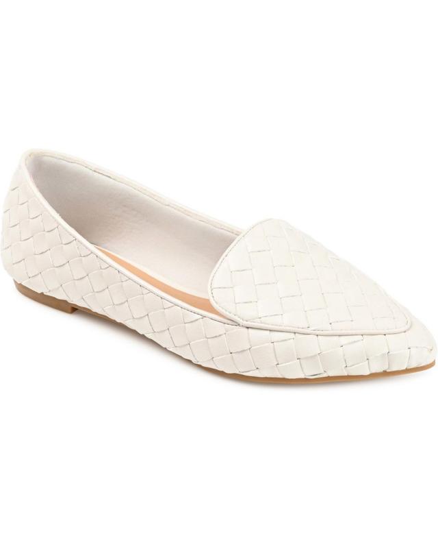 Journee Collection Womens Misty Woven Loafers Product Image