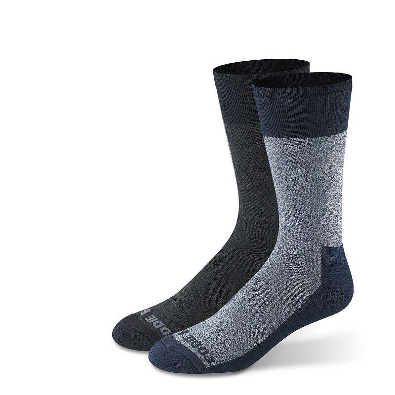 Mens Eddie Bauer Brushed Acrylic Thermal Crew Socks 2-Pair Set Product Image