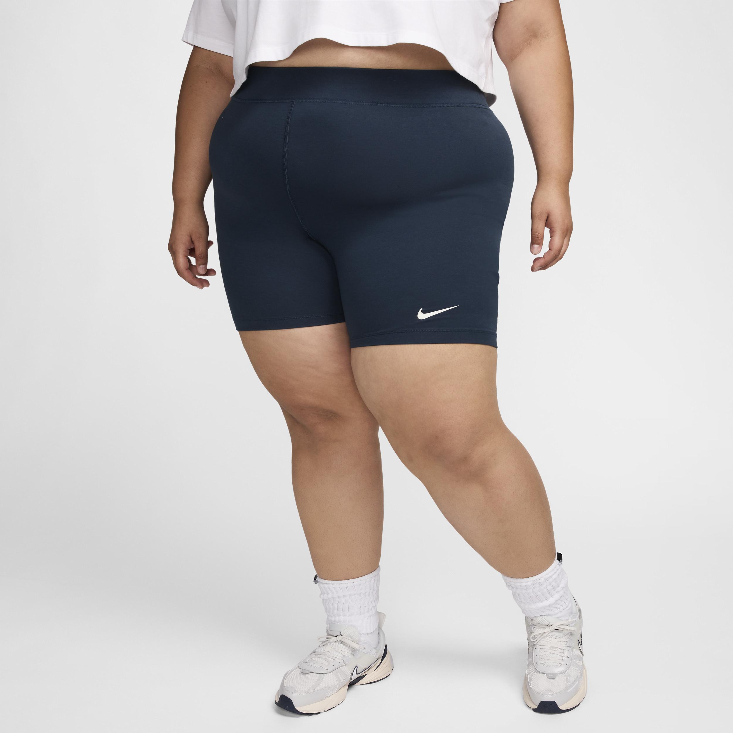 Womens Nike Sportswear Classic High-Waisted 8 Biker Shorts (Plus Size) product image