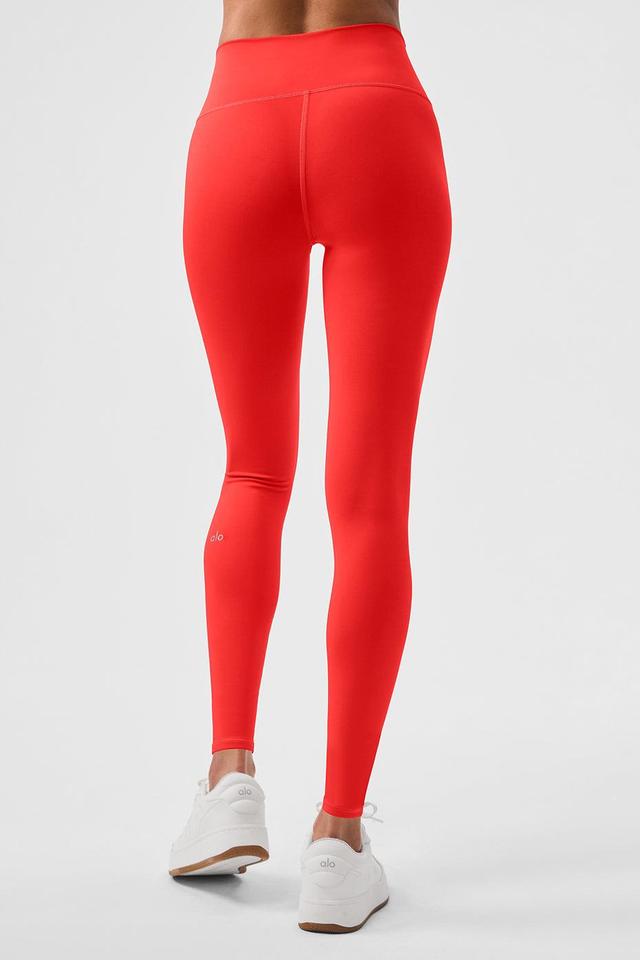 7/8 High-Waist Airlift Legging - Red Hot Summer Female Product Image