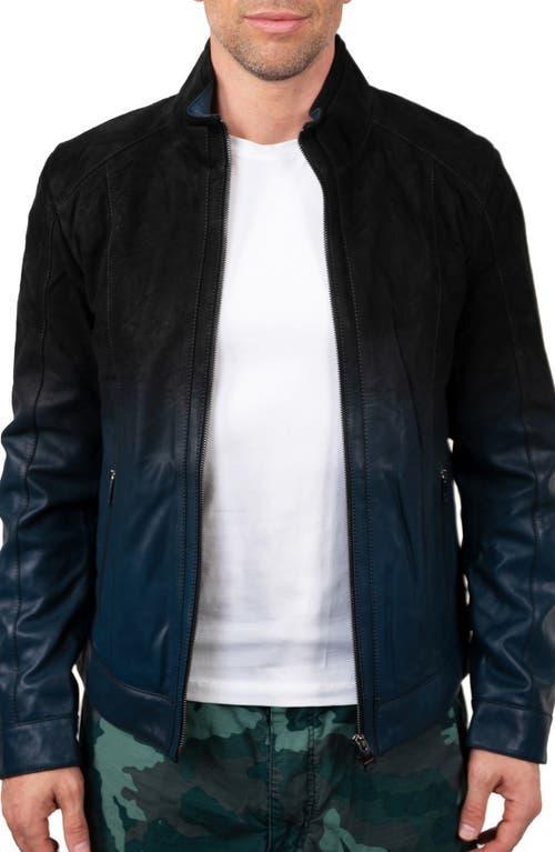 Mens Leather Degrade Jacket Product Image