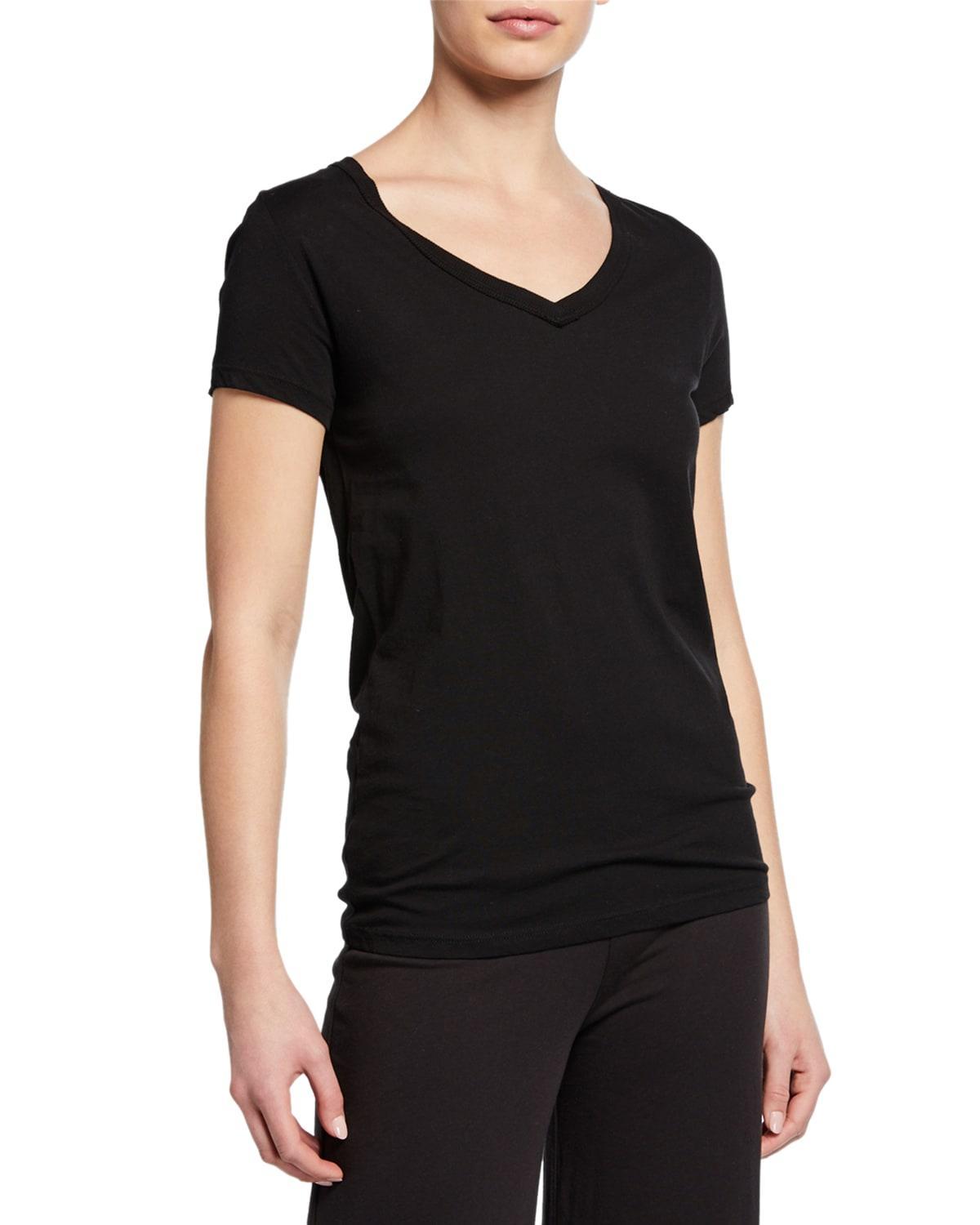 Womens Easy V-Neck Tee Product Image