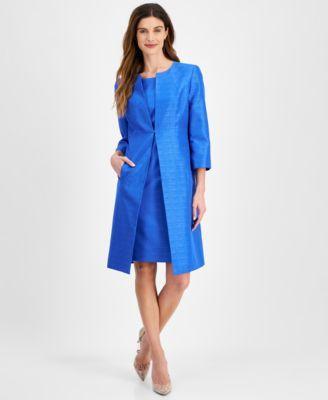 Le Suit Womens Sheath Dress with Topper Jacket Product Image