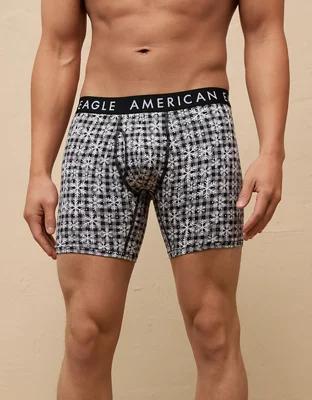 AEO Snow Plaid 6" Classic Boxer Brief Product Image