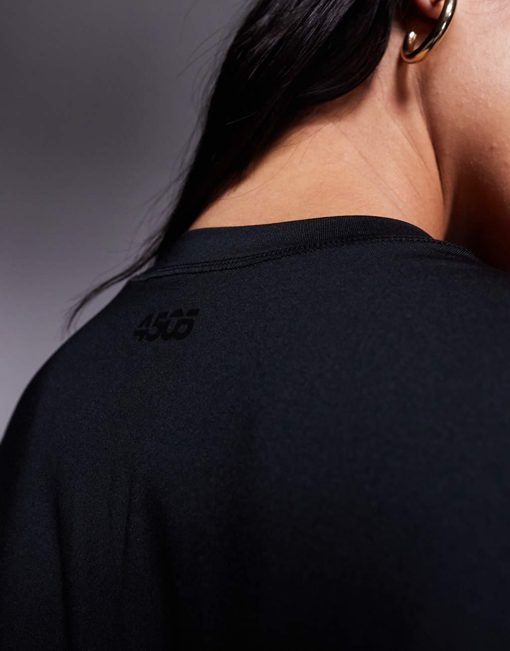 ASOS 4505 Icon long sleeve running top in black Product Image