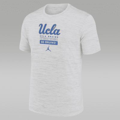 UCLA Bruins Campus Center Block Velocity Men's Nike Dri-FIT College T-Shirt Product Image