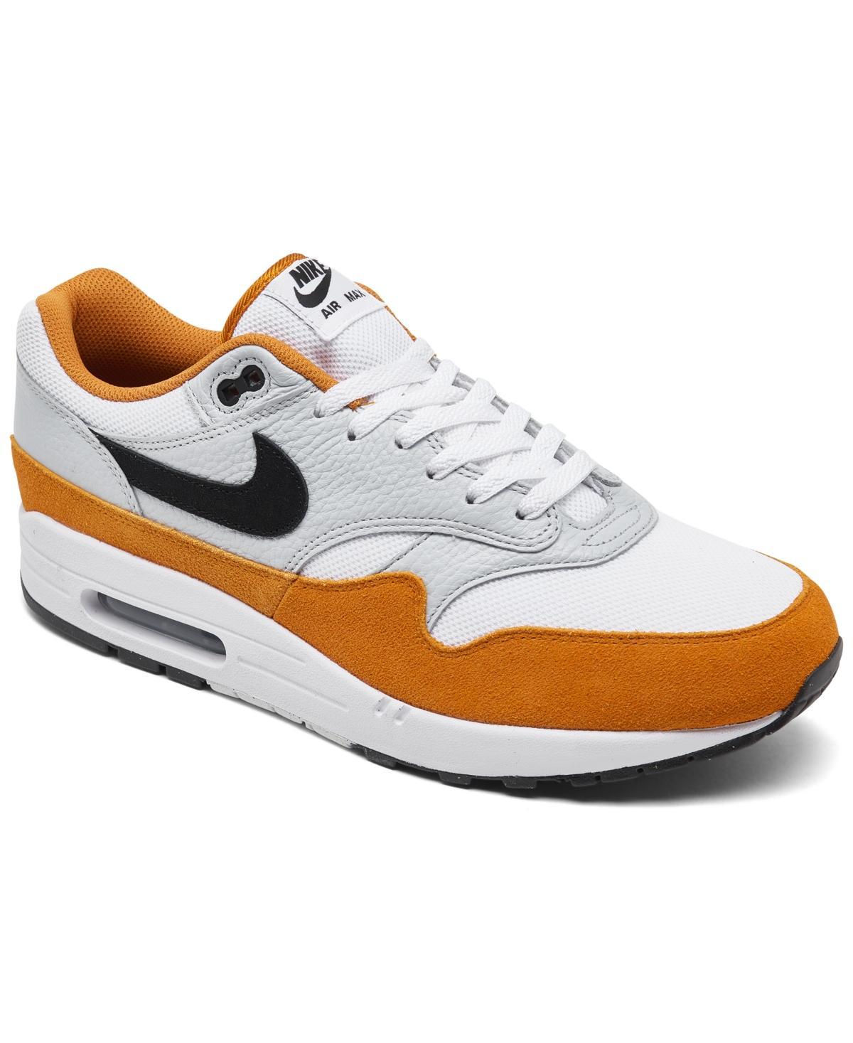 Nike Mens Air Max 1 Casual Sneakers from Finish Line - White Product Image