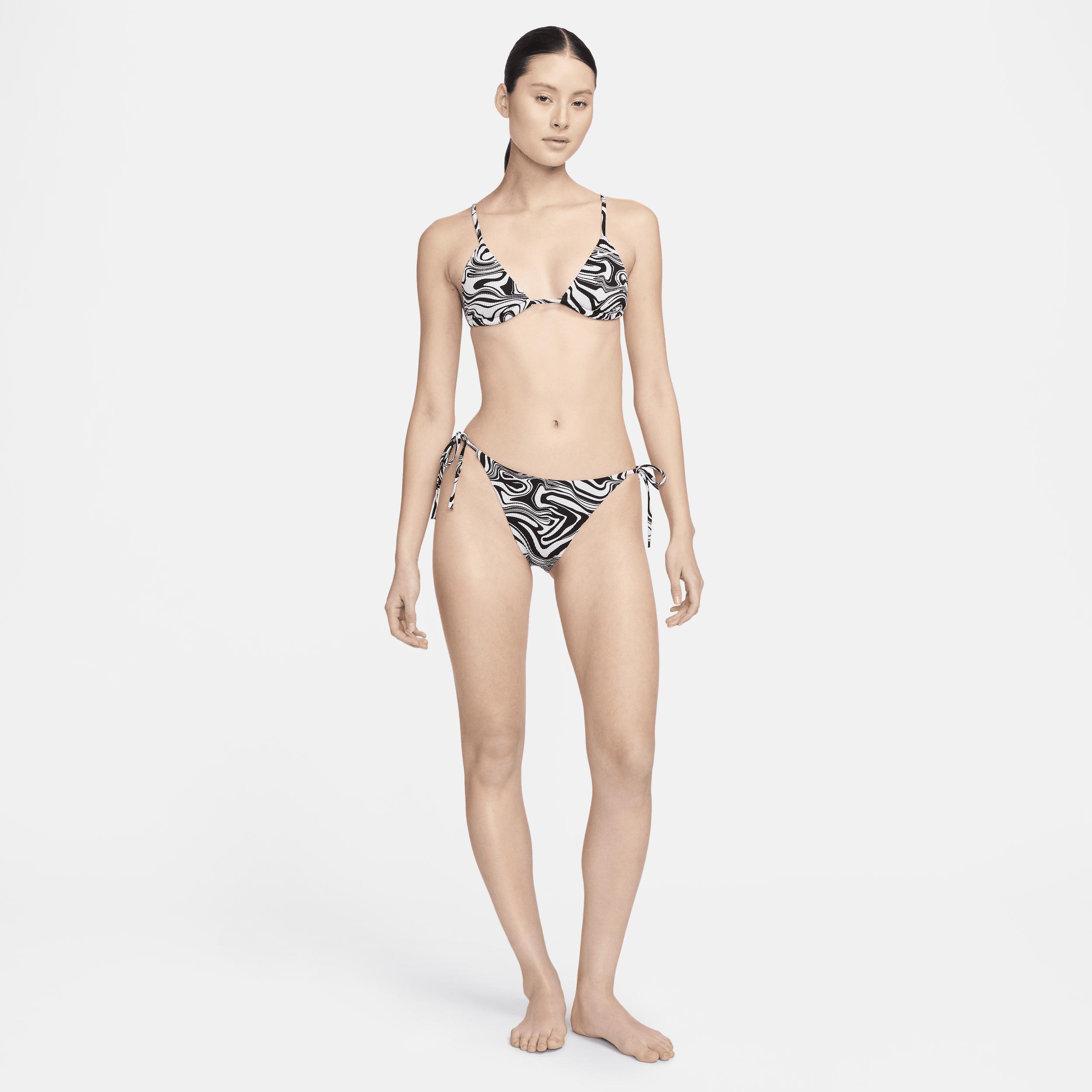 Nike Women's Swim Swirl String Bikini Bottom Product Image