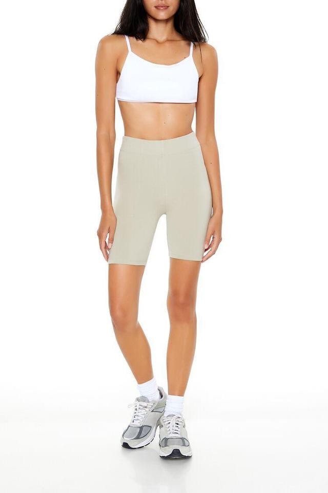 Cotton-Blend Biker Shorts | Forever 21 Product Image