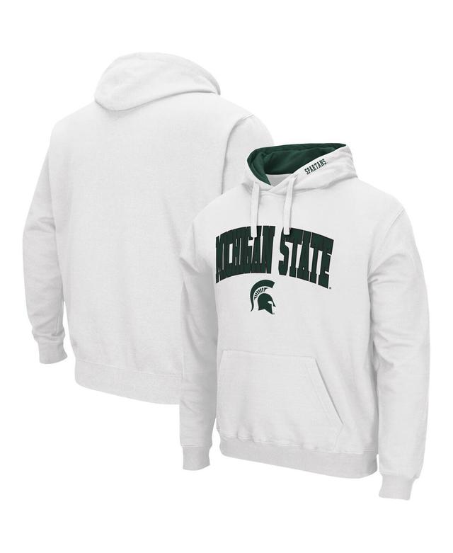 Mens Michigan State Spartans Arch Logo 3.0 Pullover Hoodie Product Image