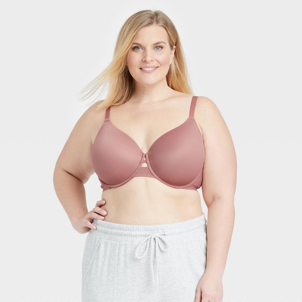 Womens Back Smoothing Bra - Auden Mauve 42G Product Image