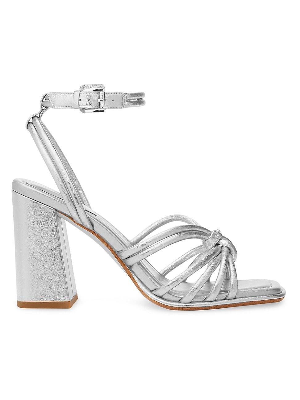 Womens Astra 90MM Leather Strappy Sandals Product Image