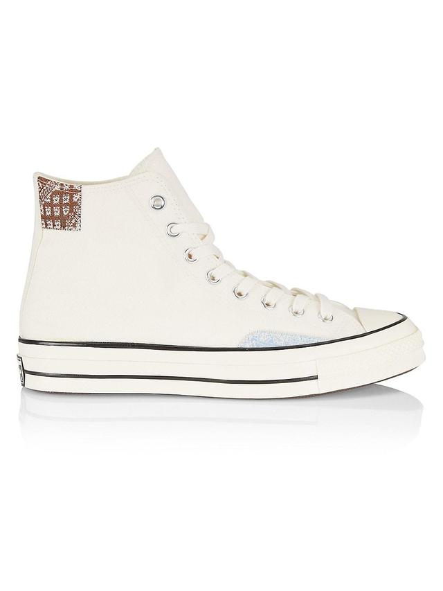 Mens Unisex Chuck 70 Patch High-Top Sneakers Product Image