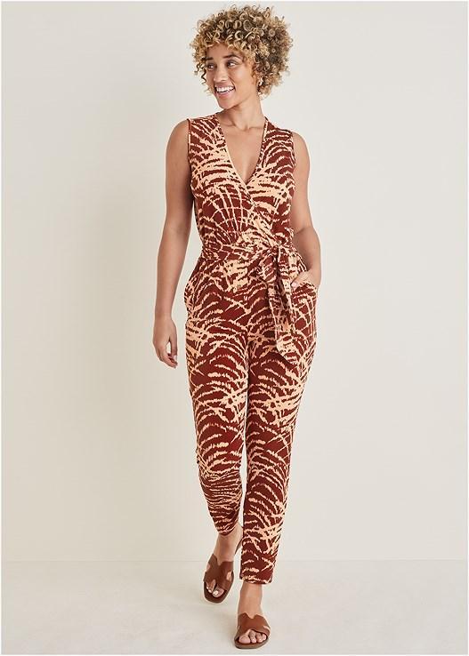 Wrap Tie Jumpsuit Product Image