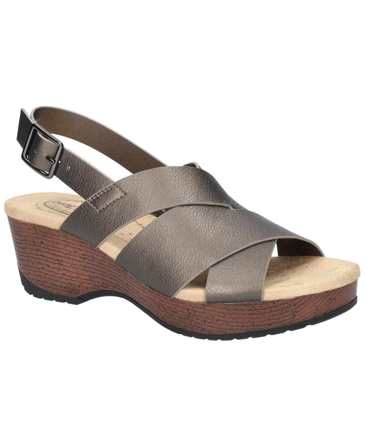 Easy Works by Easy Street Extra Wide Width Rafey Wedge Sandal | Womens | | | Sandals Product Image