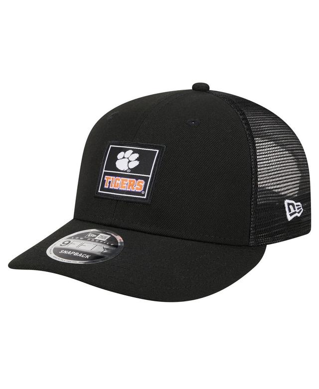 New Era Mens Black Clemson Tigers Labeled 9Fifty Snapback Hat Product Image