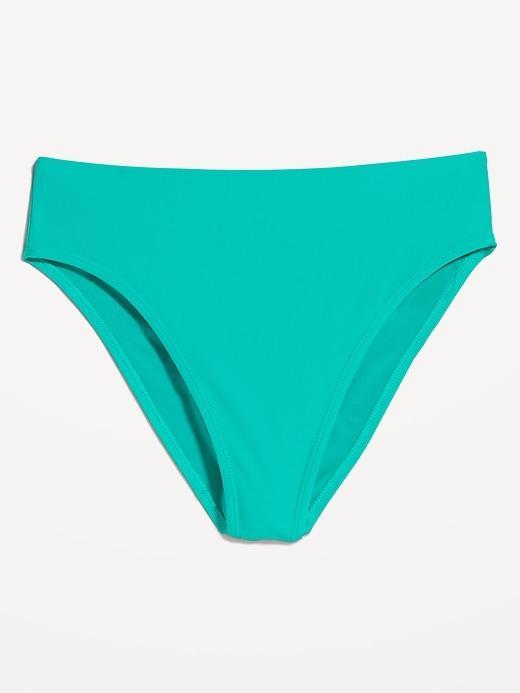 Extra High-Waisted French-Cut Bikini Swim Bottoms Product Image