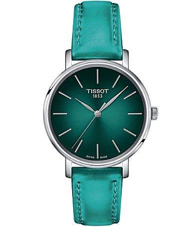 Tissot Everytime Leather Strap Watch, 34mm Product Image