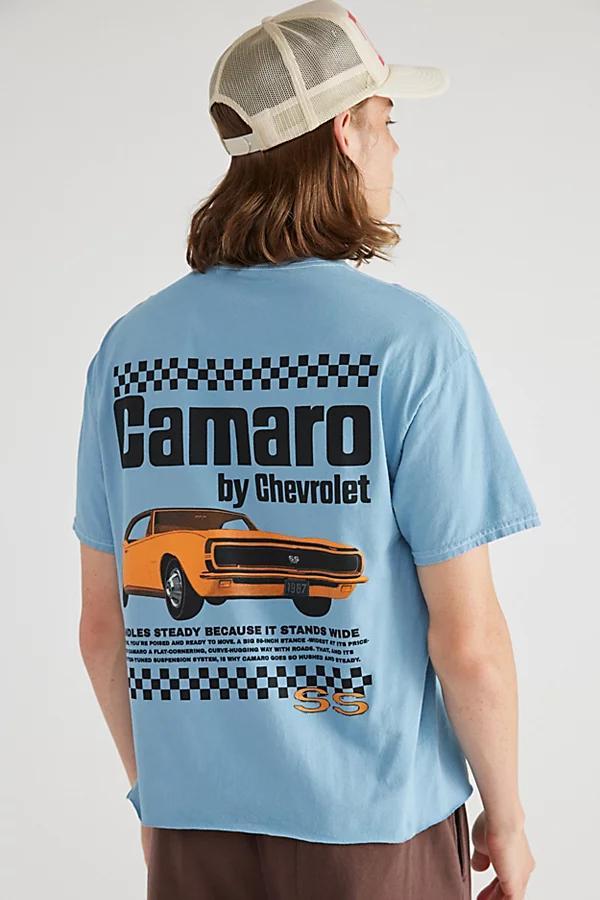 Chevy Camaro Cropped Tee Mens at Urban Outfitters Product Image