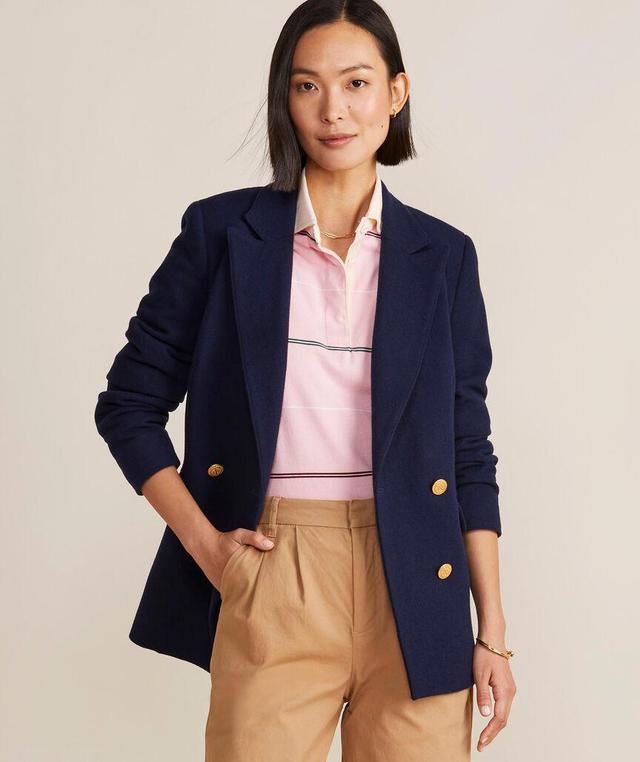 Double Breasted Wool Blazer Product Image