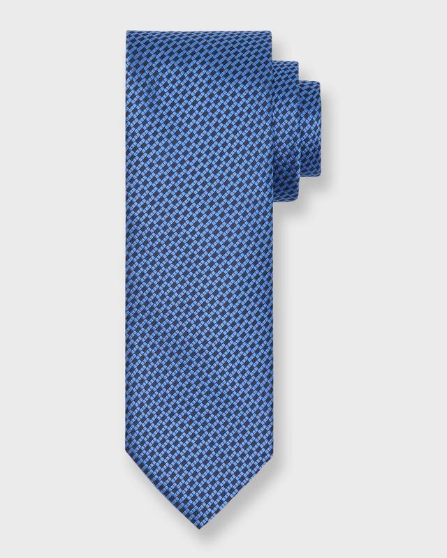 Mens Silk Micro-Basketweave Tie Product Image