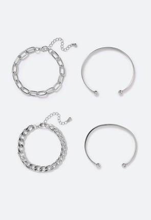 Lyra Mix Chain and Bangle Set Product Image