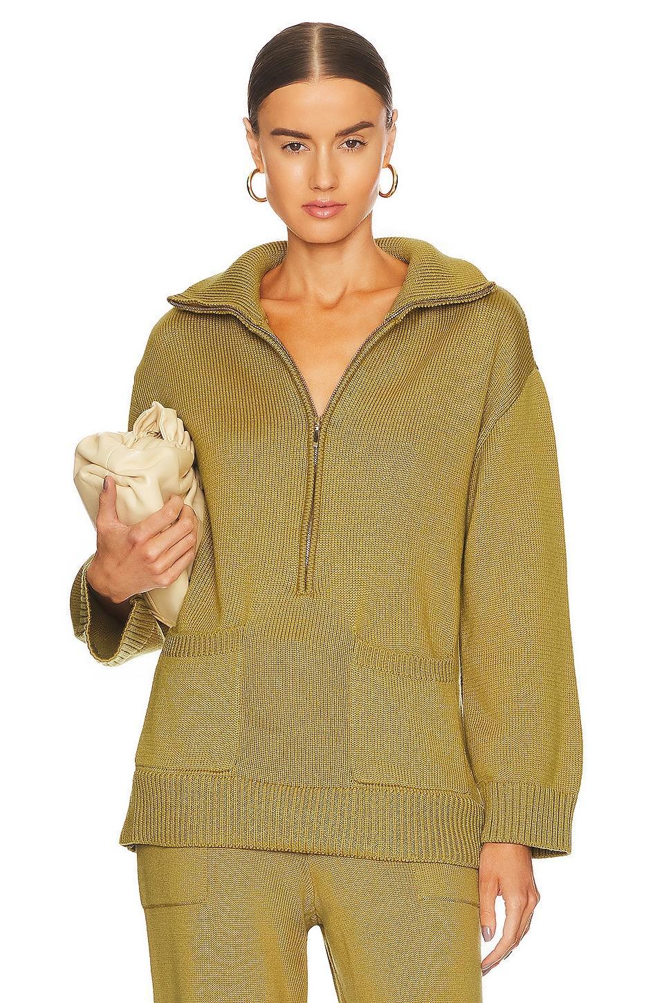 Domani Oversized Half Zip Sweater LPA Product Image