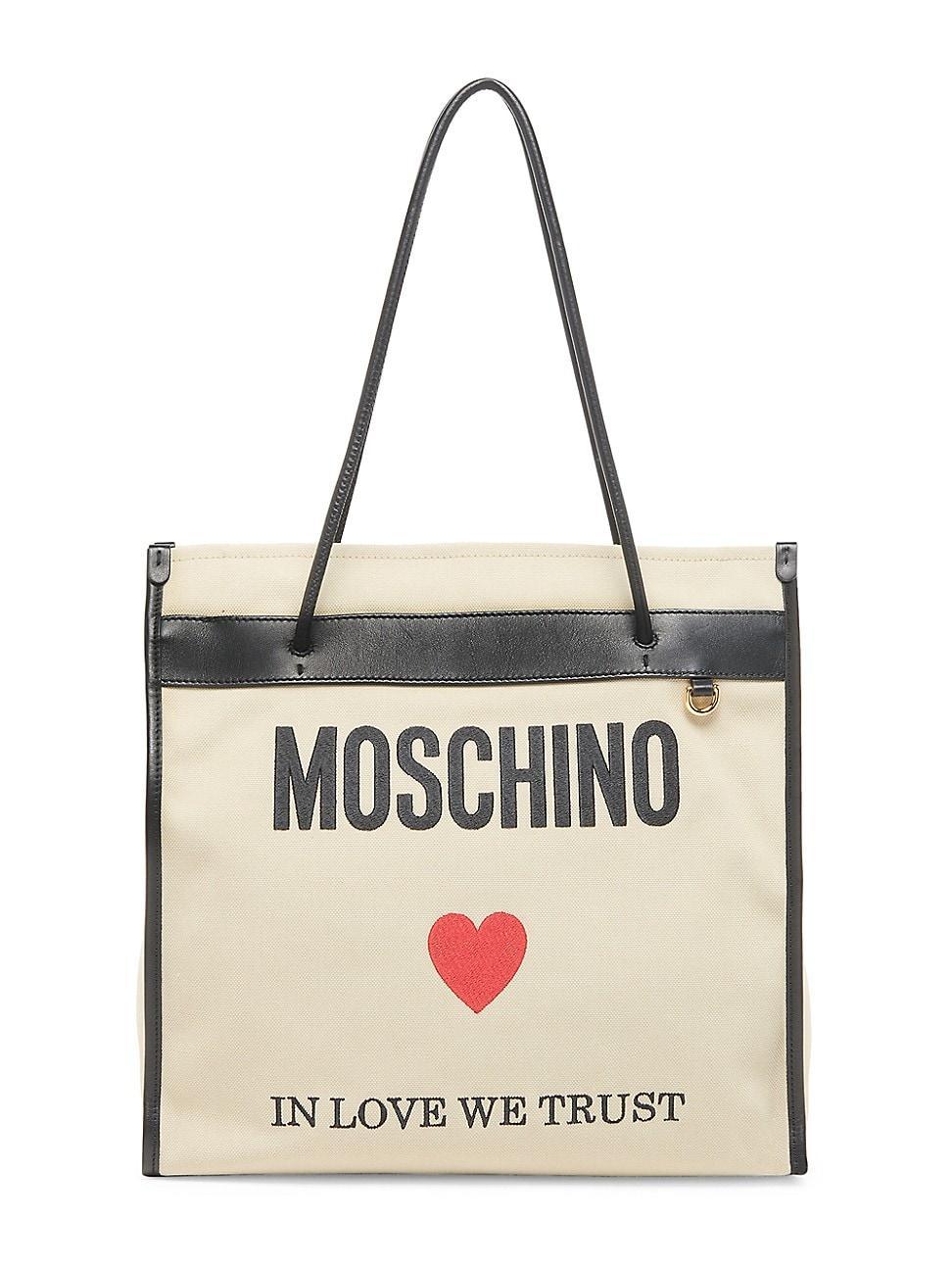 Womens In Love We Trust Canvas Bag Product Image