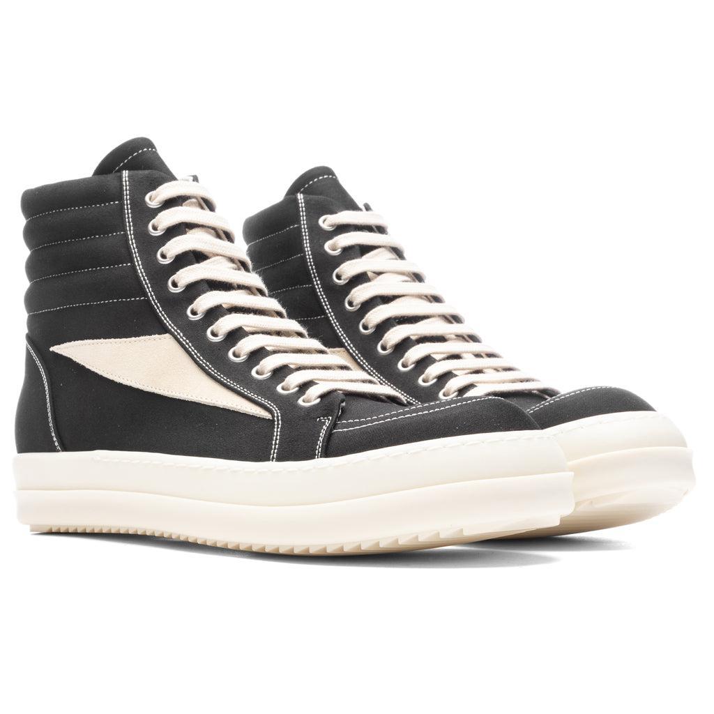 Vintage High Sneaks - Black/Milk/Milk Male Product Image