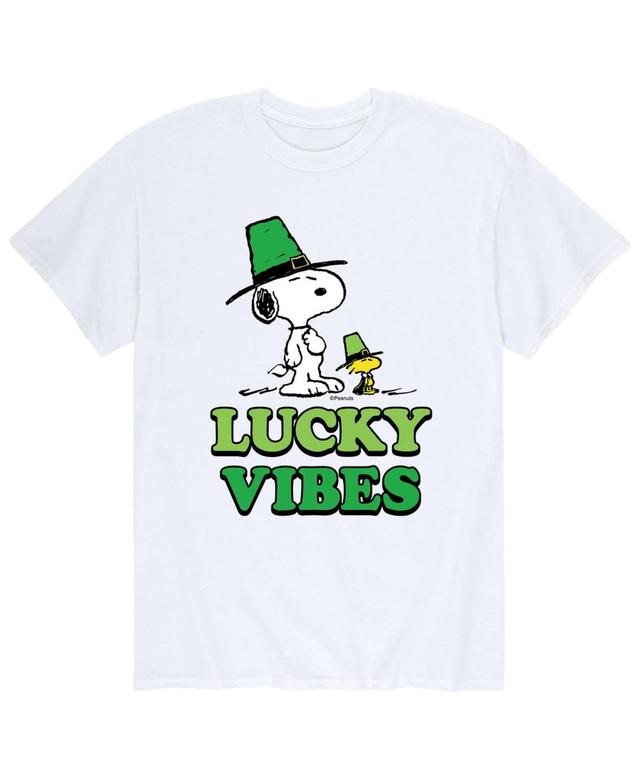 Mens Peanuts Lucky Vibes T-Shirt Product Image