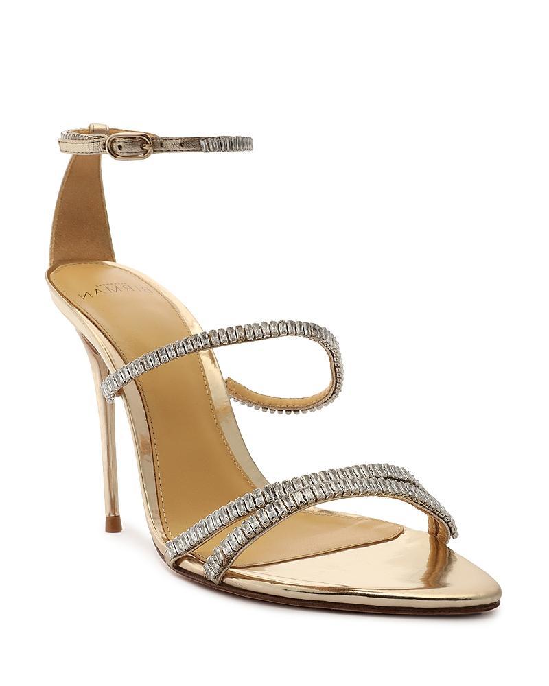 Alexandre Birman Lacy Zircone Crystal Embellished Ankle Strap Sandal product image