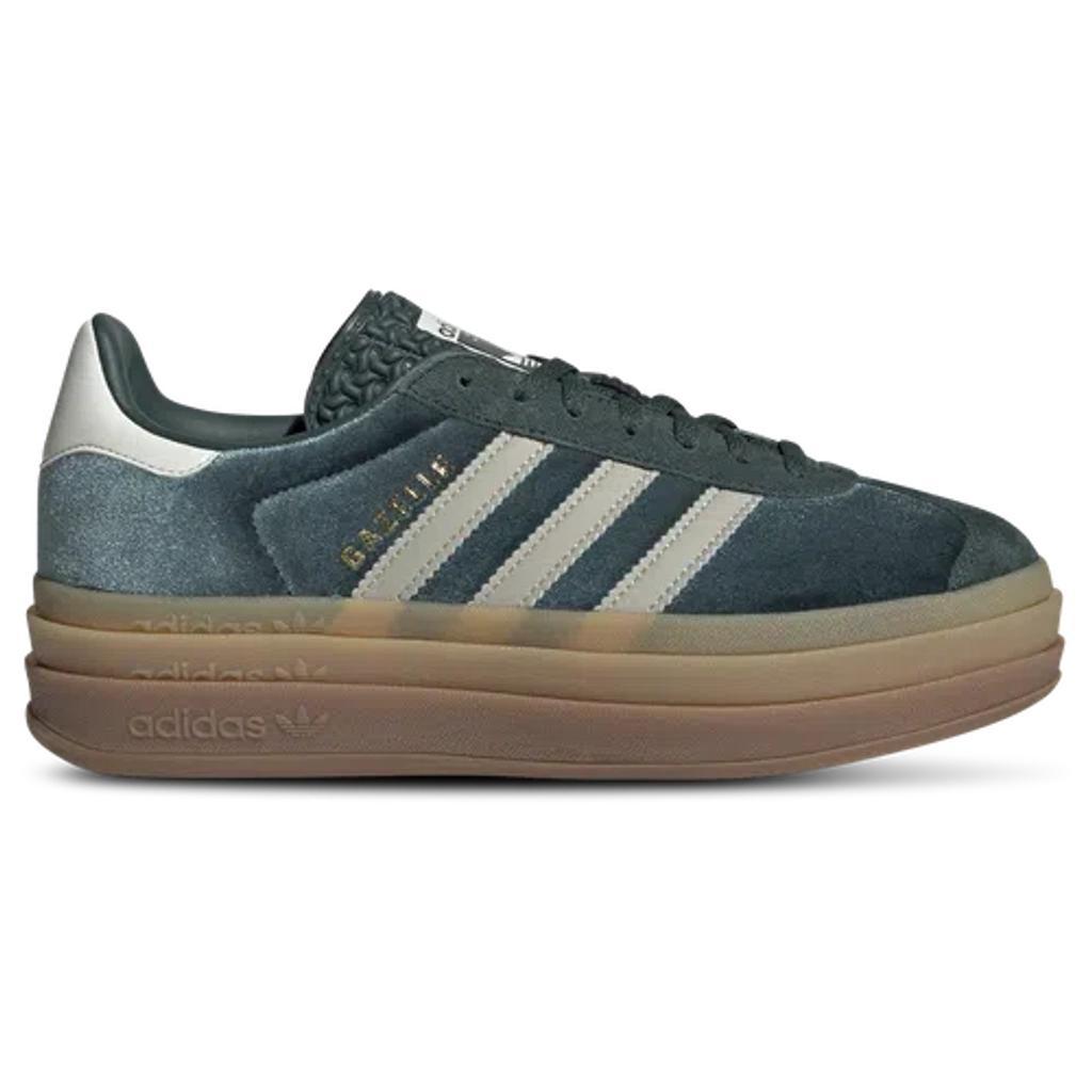 ADIDAS ORIGINALS Adidas Gazelle Bold Platform Sneaker In Mineral Green/putty Grey Product Image