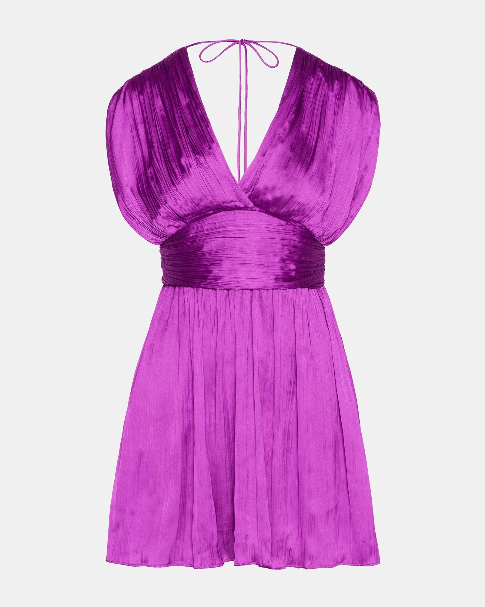 CAMILEA DRESS PURPLE Female Product Image