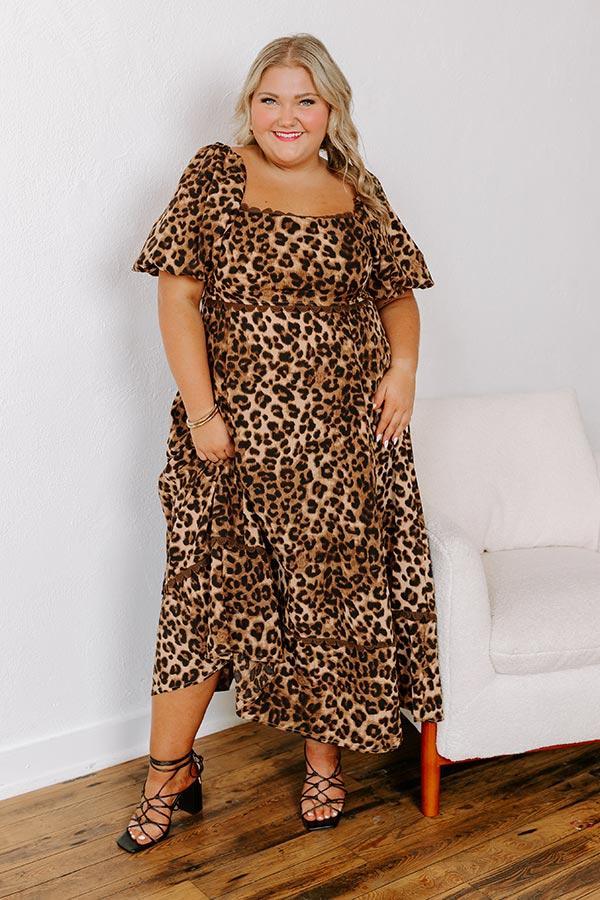 Lovely In Leopard Midi Curves Product Image