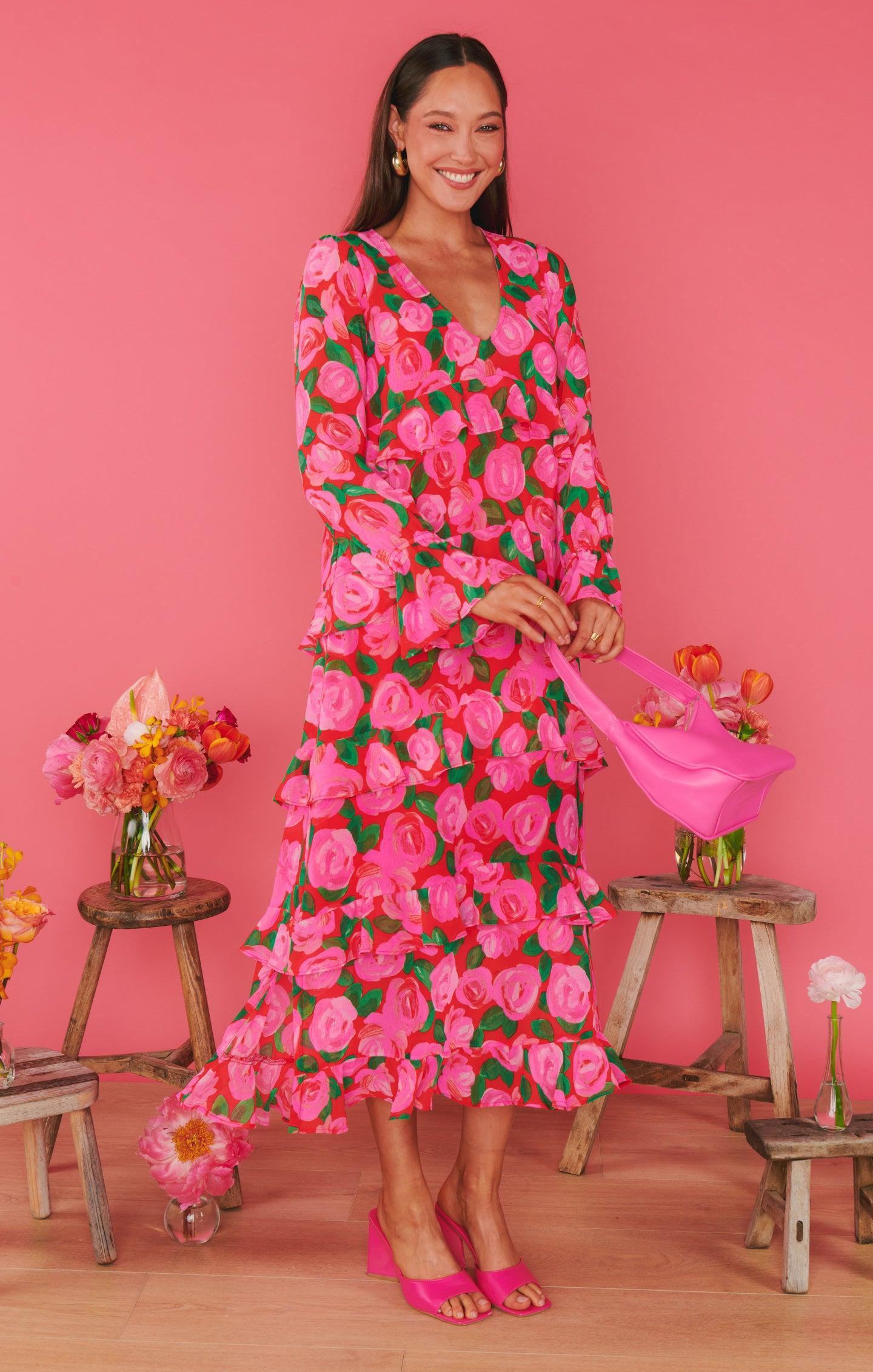 Fleetwood Maxi Dress ~ Rosie Blooms Product Image