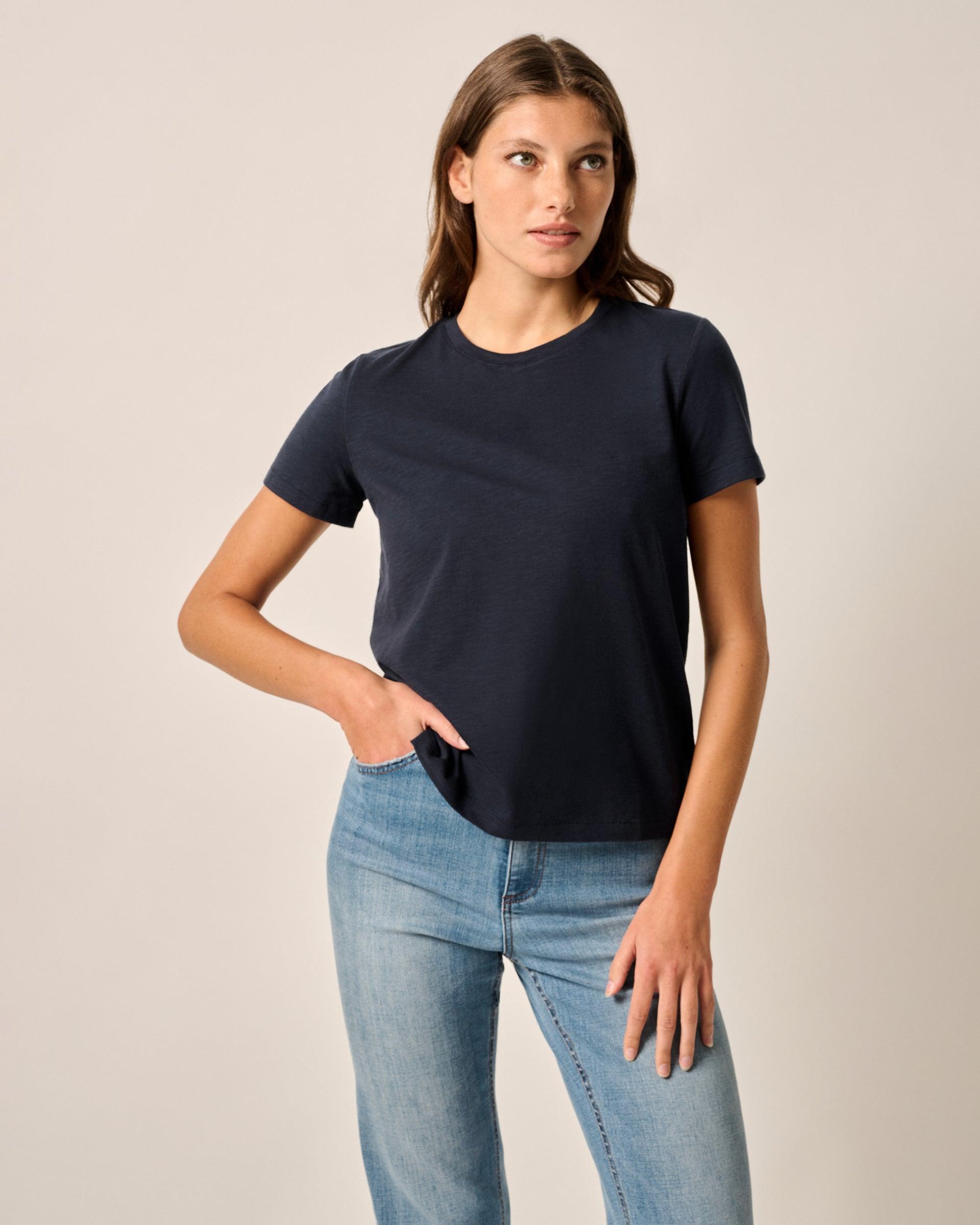 Heritage Cotton Blend T-Shirt Female Product Image