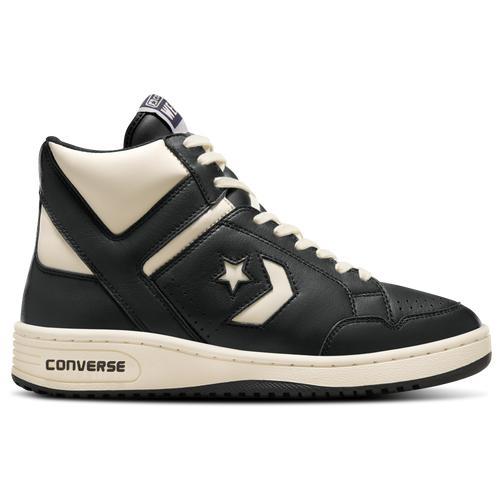 Converse Mens Converse Weapon Mid - Mens Basketball Shoes White/Black Product Image