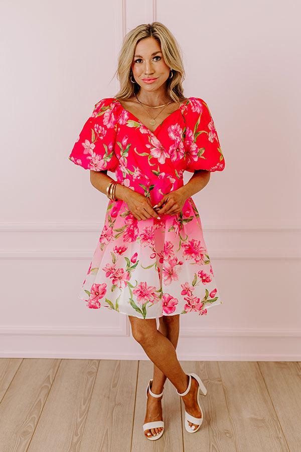 Garden Glamour Mini Dress Product Image