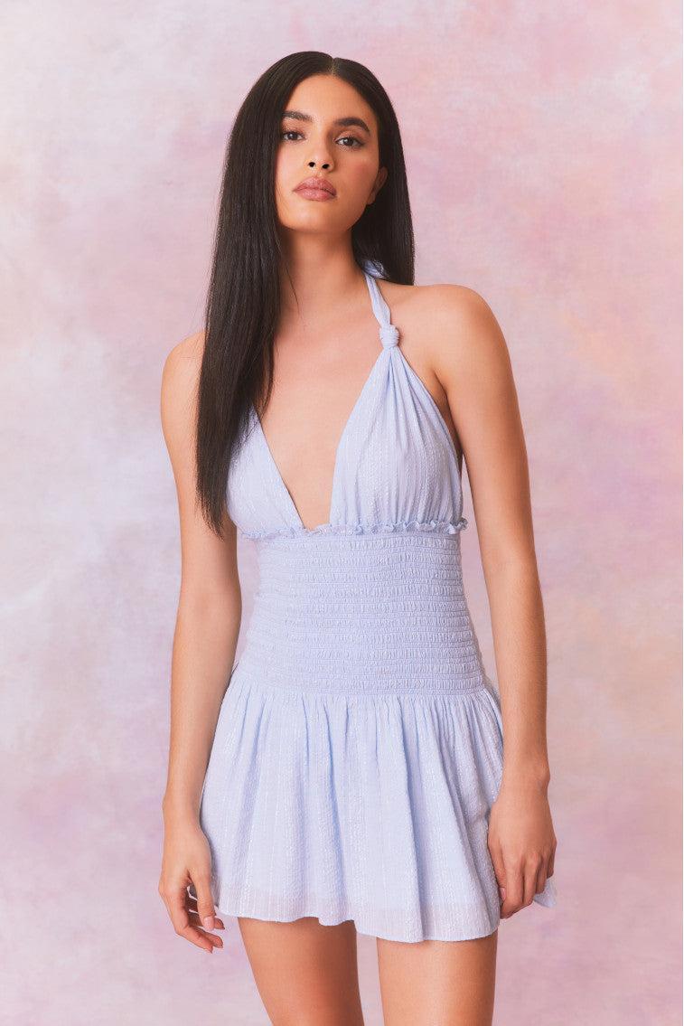 Luisetta Halter Mini Dress Product Image