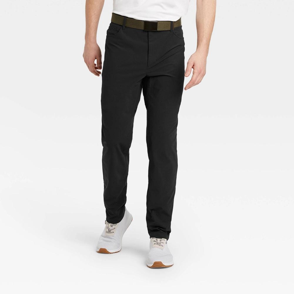 Mens Golf Pants - All In Motion Black 30x30 Product Image