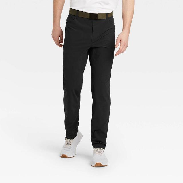 Mens Big & Tall Golf Pants - All In Motion Black 34x34 Product Image