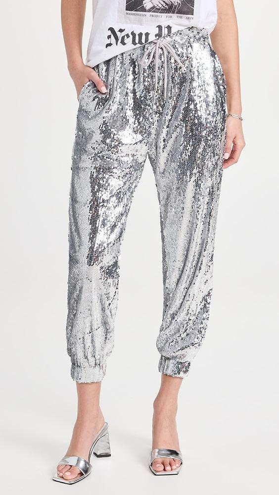 English Factory Sequin Joggers | Shopbop Product Image