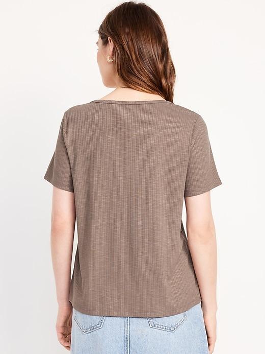 Luxe V-Neck T-Shirt Product Image