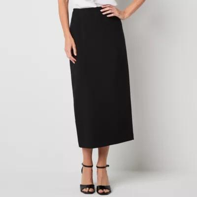 Black Label by Evan-Picone Womens Suit Skirt Long Product Image