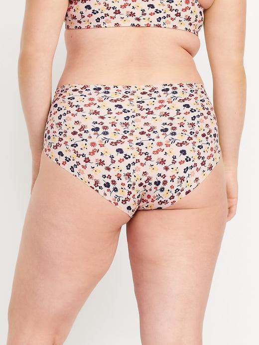 High-Waisted No-Show Brief Underwear Product Image