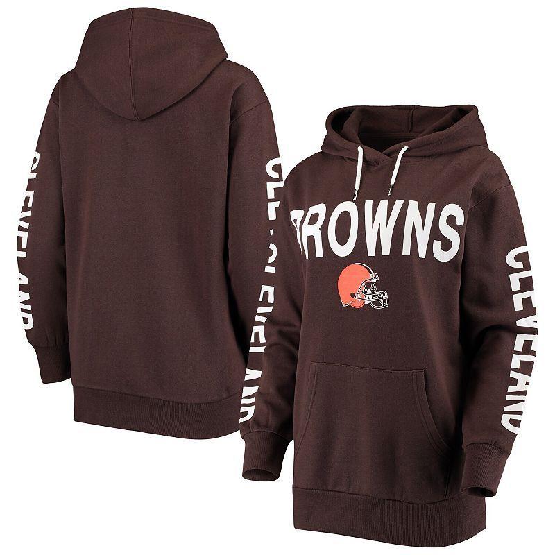 Womens G-III 4Her by Carl Banks Cleveland s Extra Point Pullover Hoodie Product Image