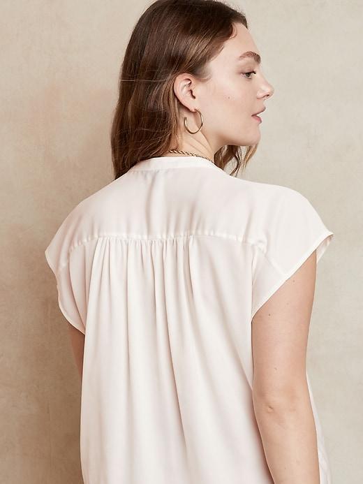 Button Dolman Blouse Product Image