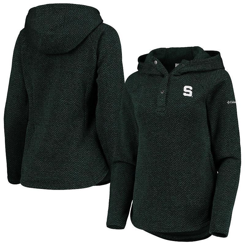 Womens Columbia Michigan State Spartans Darling Days Raglan Fleece Pullover Hoodie Product Image