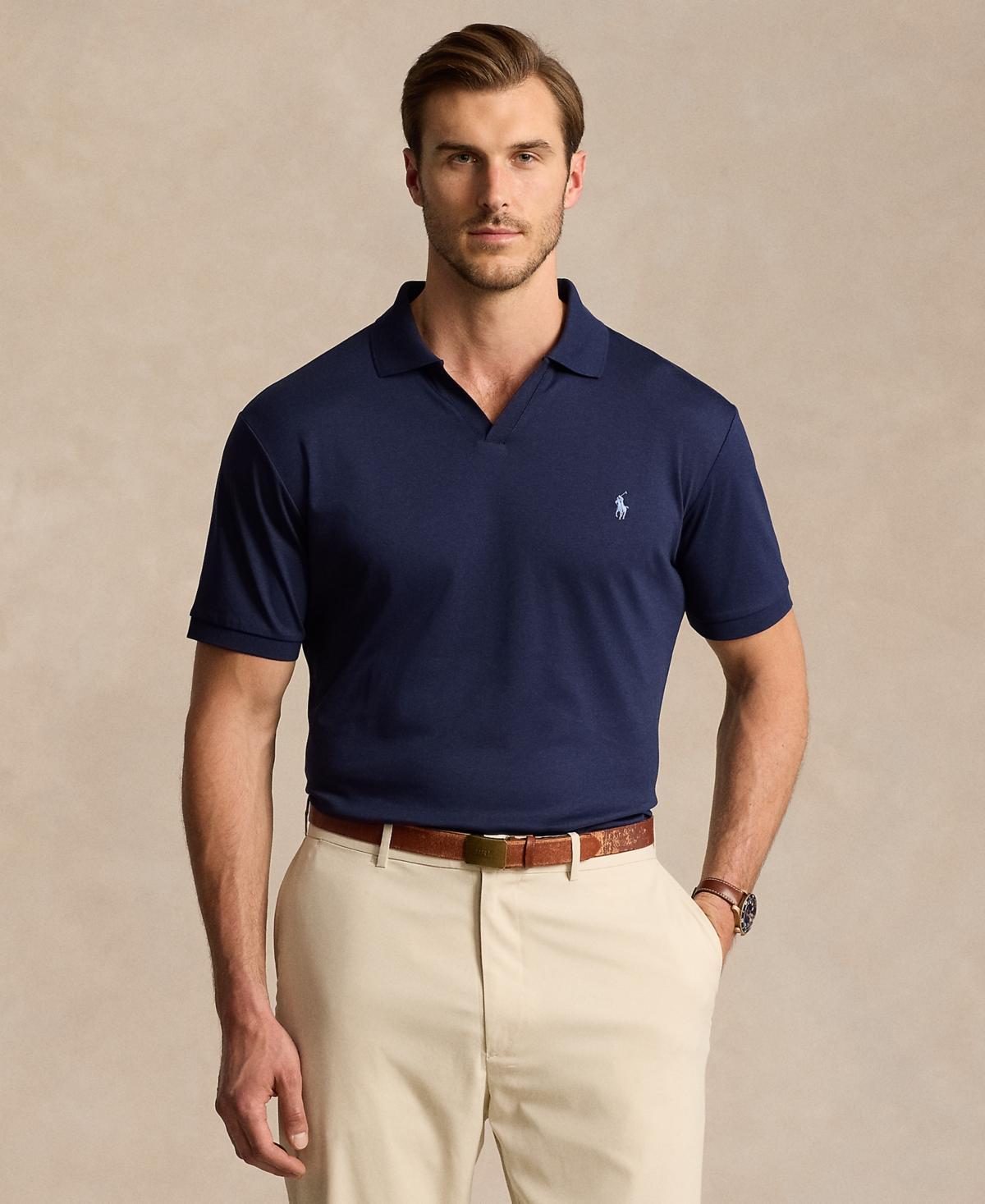 Men's Big & Tall Short-Sleeve Polo Shirt Product Image